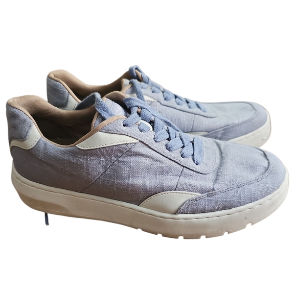 Vionic Elsa Women's Lace Up Casual Shoe Sz 7.5 Light Periwinkle Blue SH384 - Picture 8 of 8